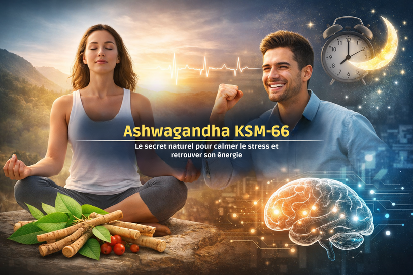 Ashwagandha KSM-66 : le secret naturel que tout le monde utilise pour calmer le stress et retrouver son énergie