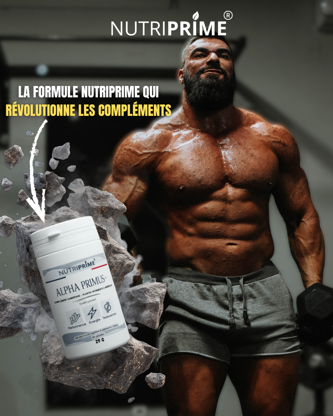 Alpha Primus+ : Le Complément NutriPrime qui Révolutionne la Performance Physique et la Vitalité Masculine