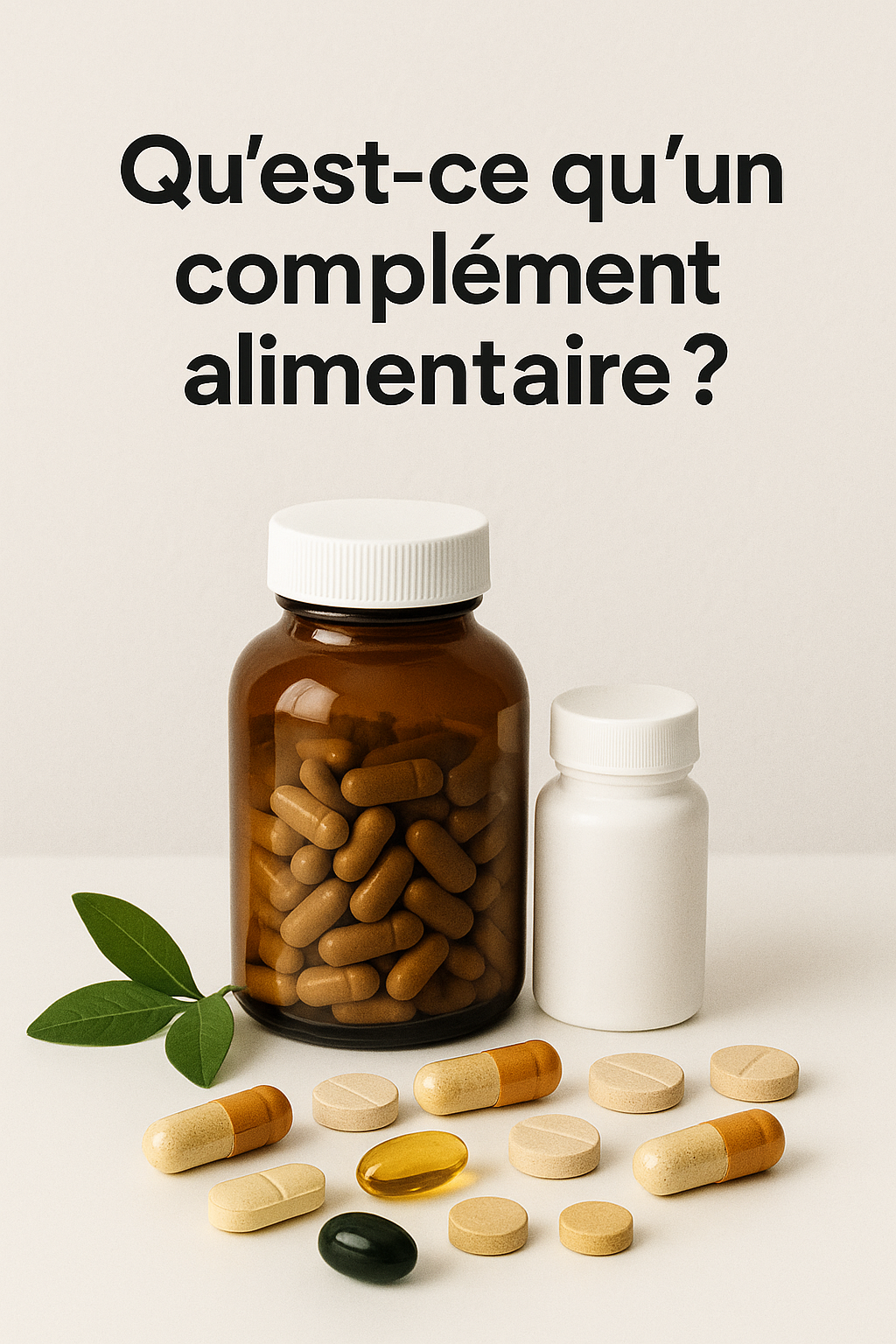 C'est quoi un complément alimentaire ?