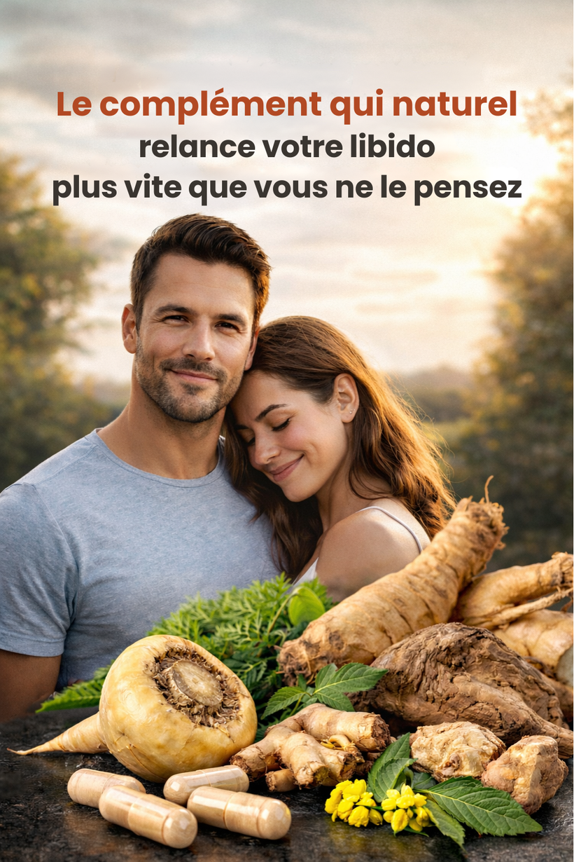 Le complément naturel qui relance votre libido plus vite que vous ne le pensez