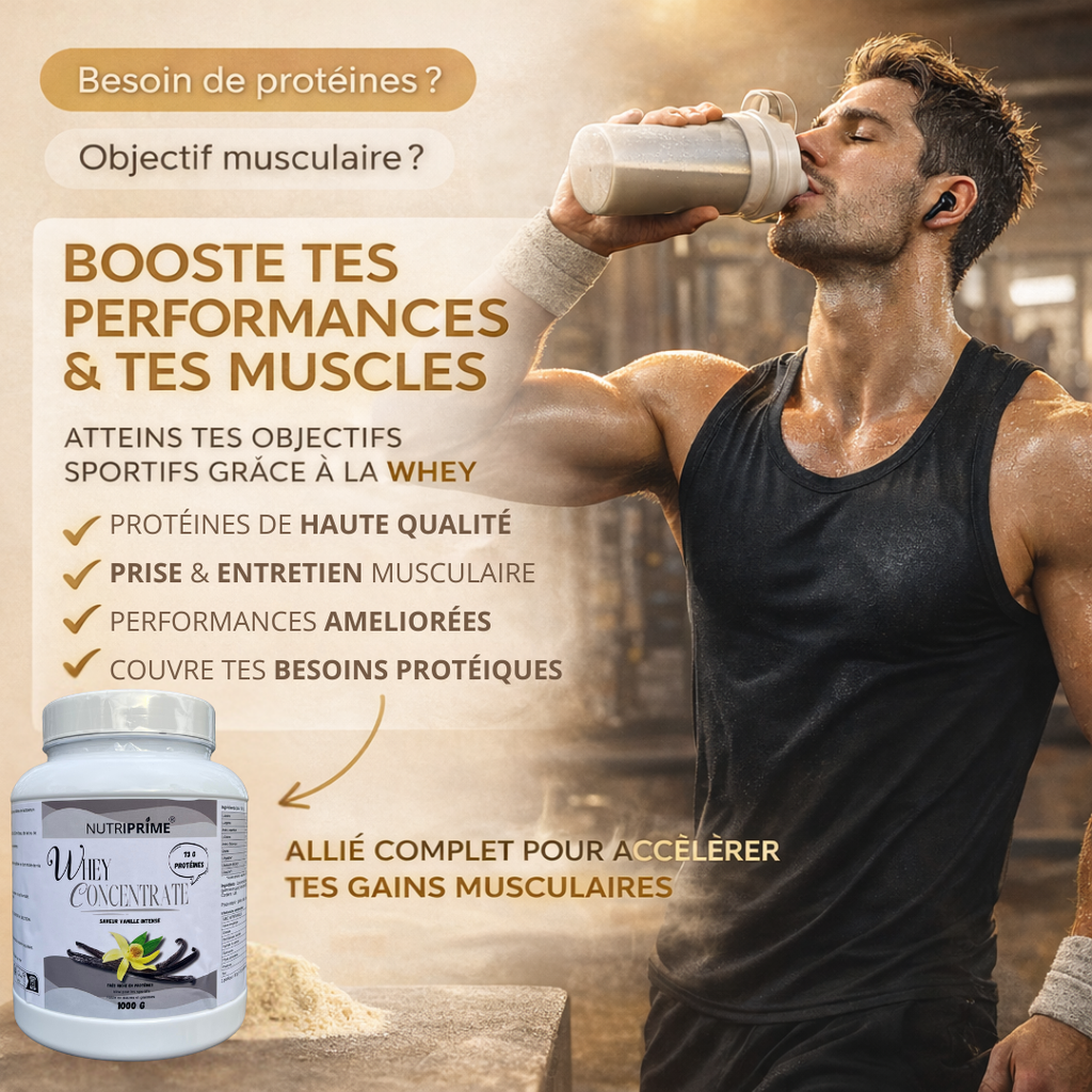 Whey Concentrate Vanille 1kg