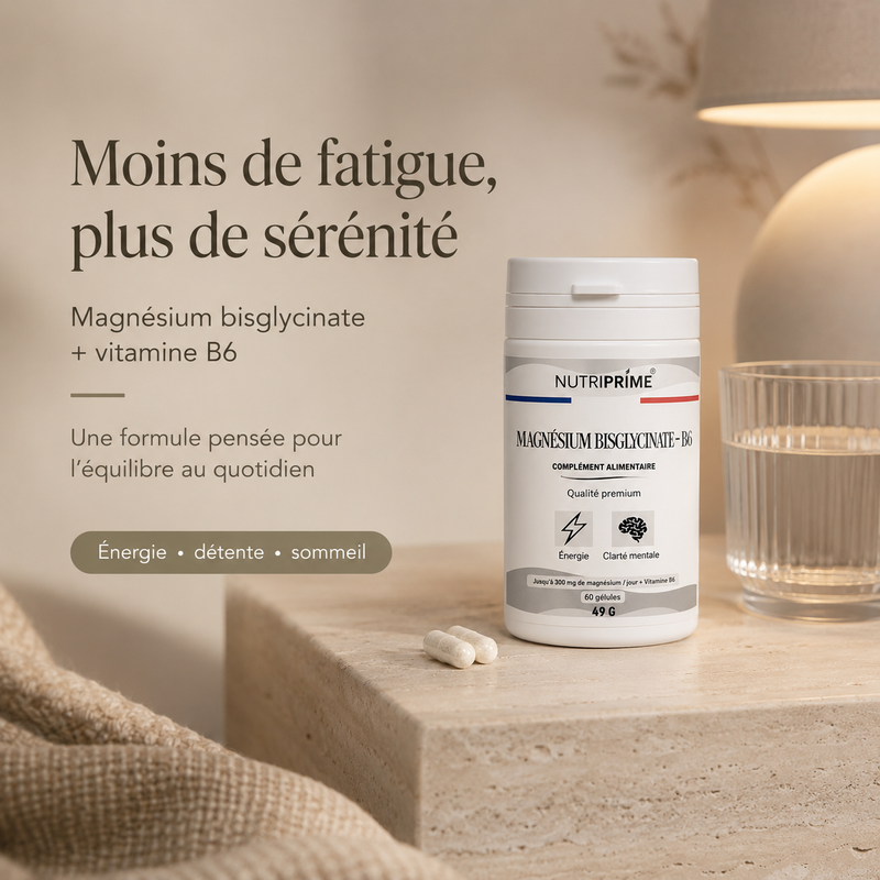 Magnésium Bisglycinate - ÉQUILIBRE