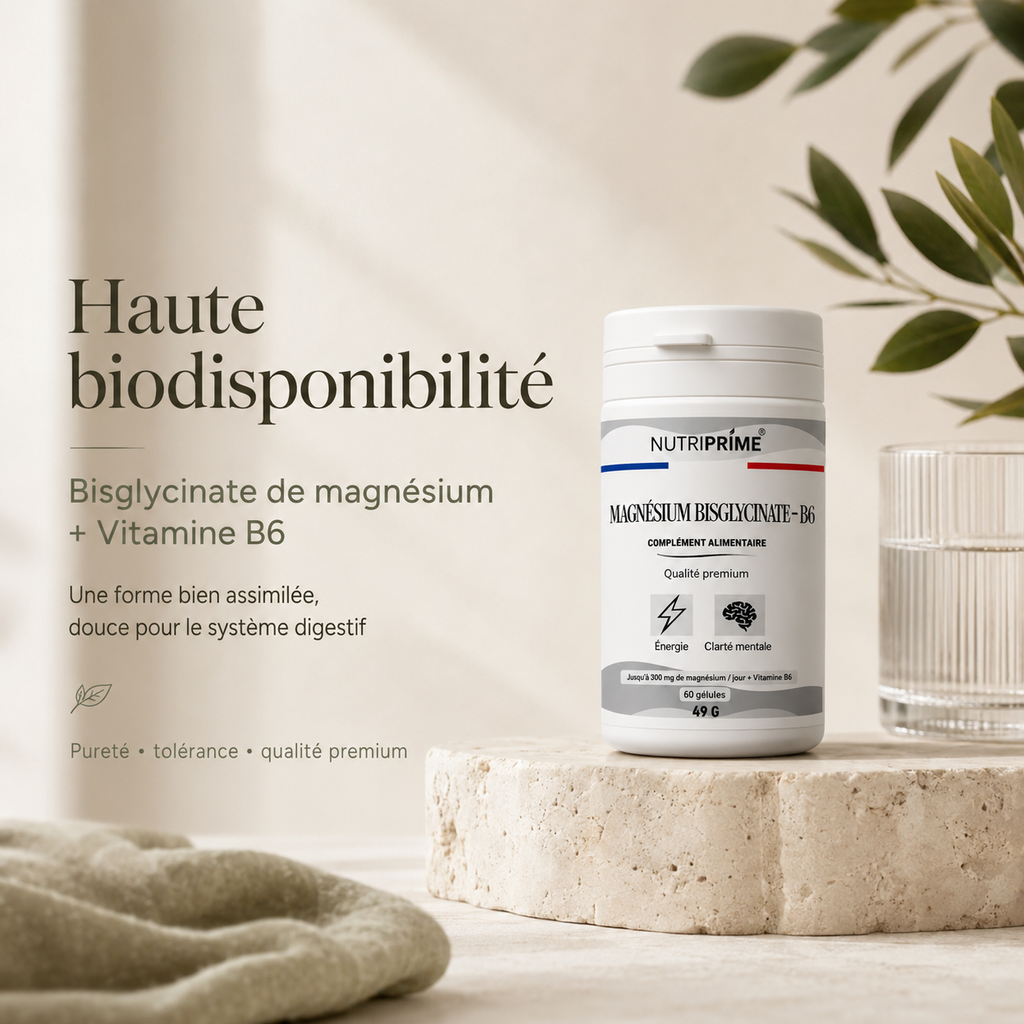 Magnésium Bisglycinate - ÉQUILIBRE