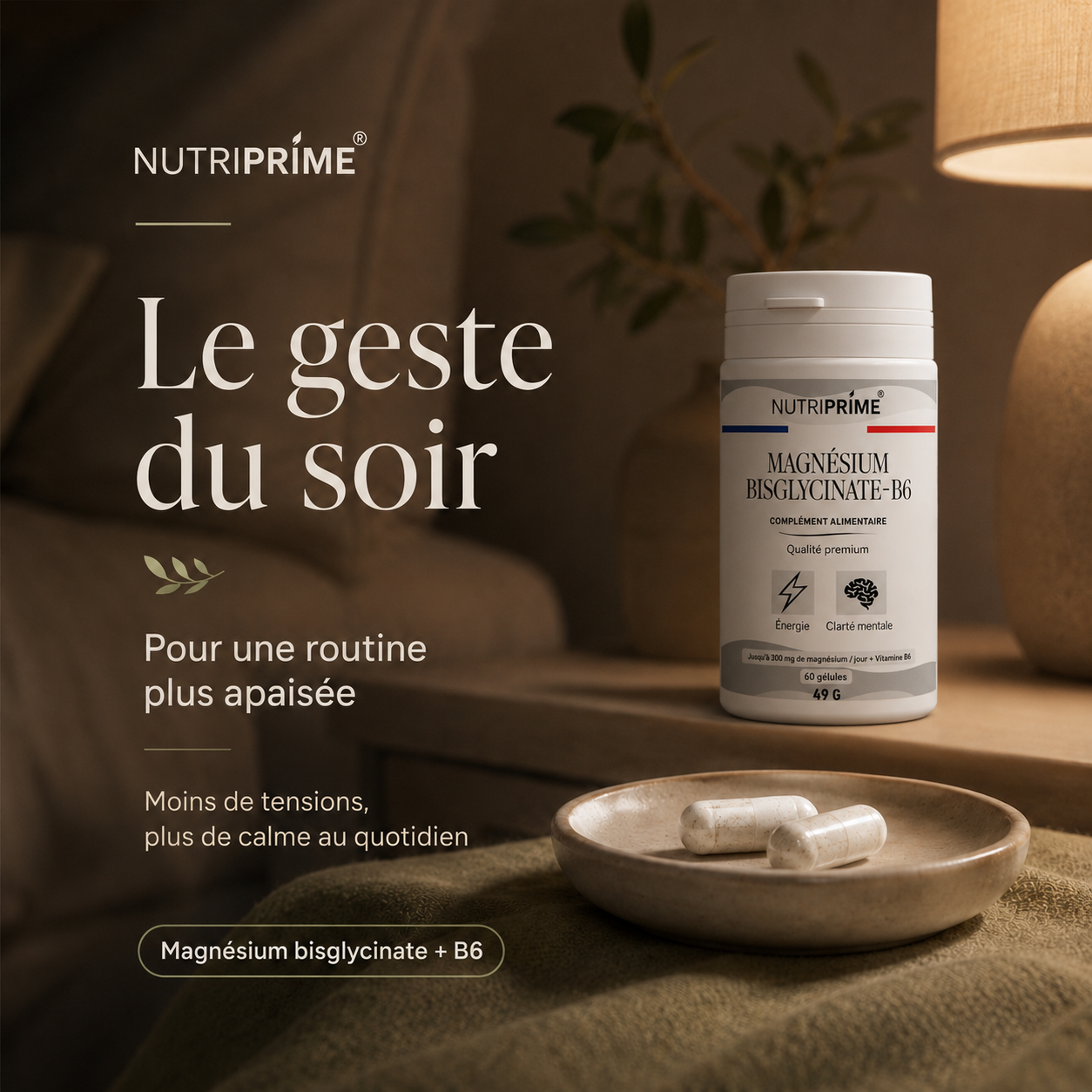 Magnésium Bisglycinate - ÉQUILIBRE