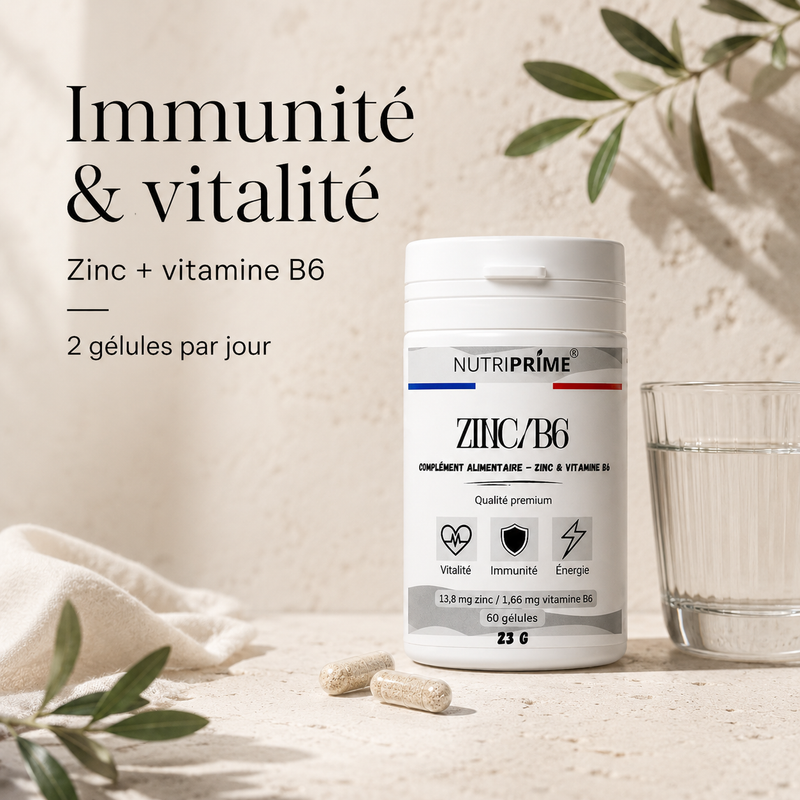 Zinc/B6 - IMMUNITÉ/BIEN-ÊTRE