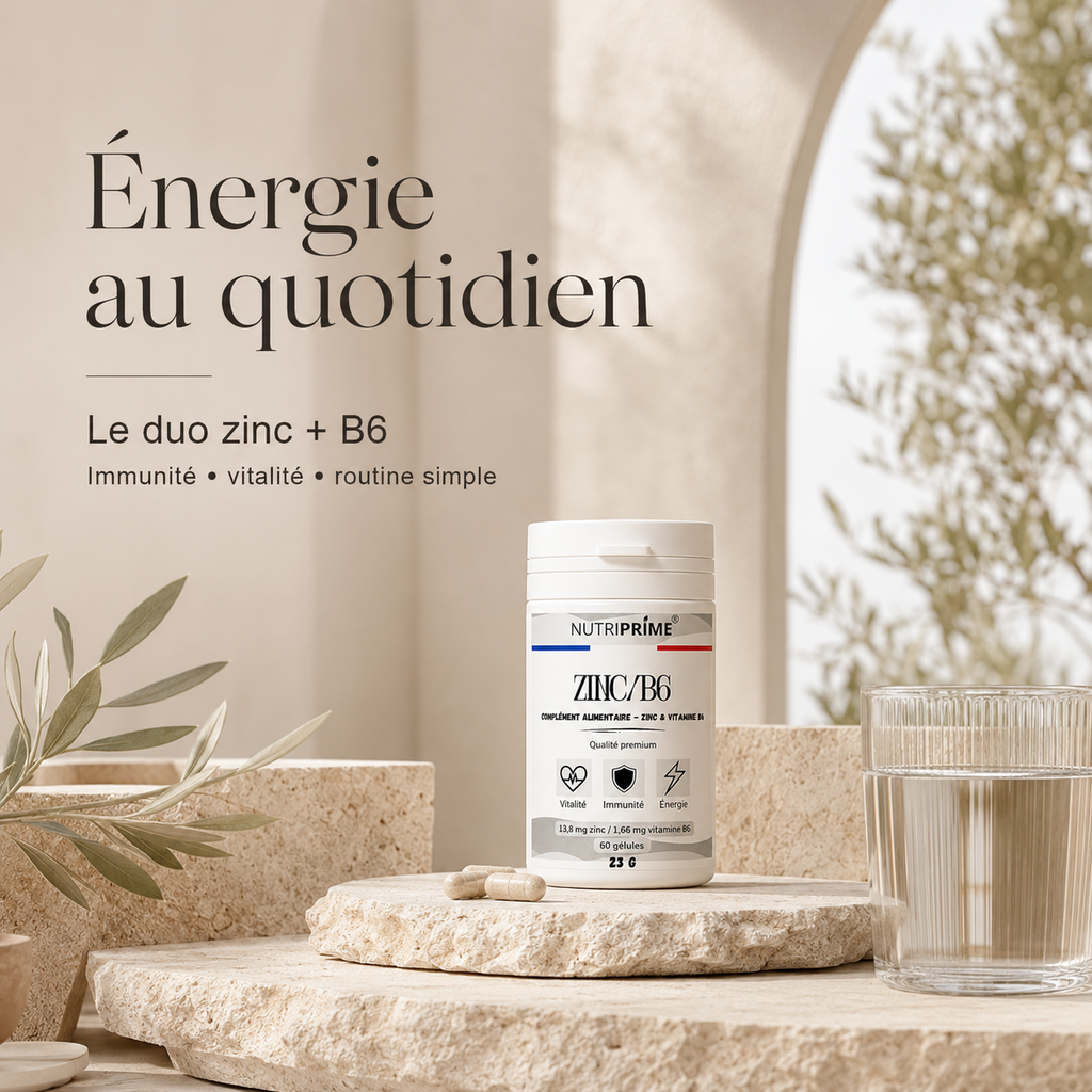 Zinc/B6 - IMMUNITÉ/BIEN-ÊTRE