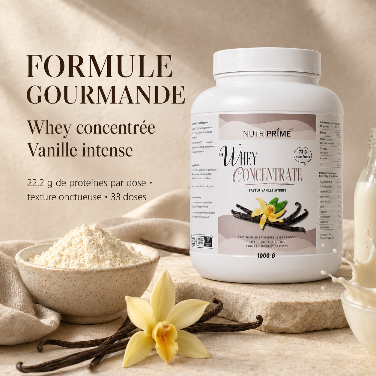 Whey Concentrate 1kg