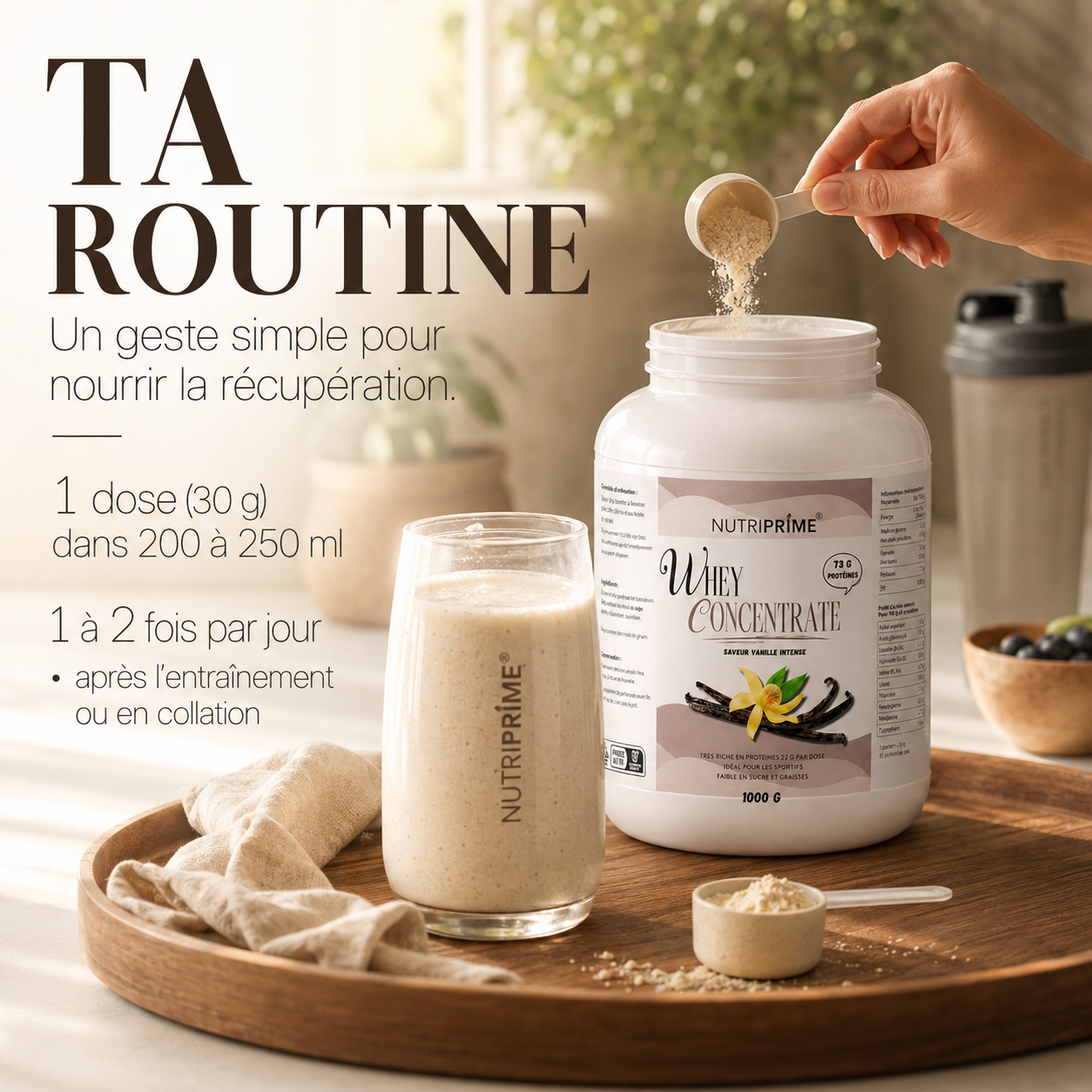 Whey Concentrate 1kg