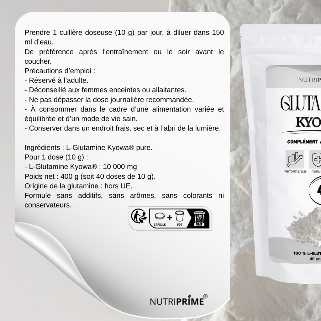 GLUTAMINE KYOWA 400g