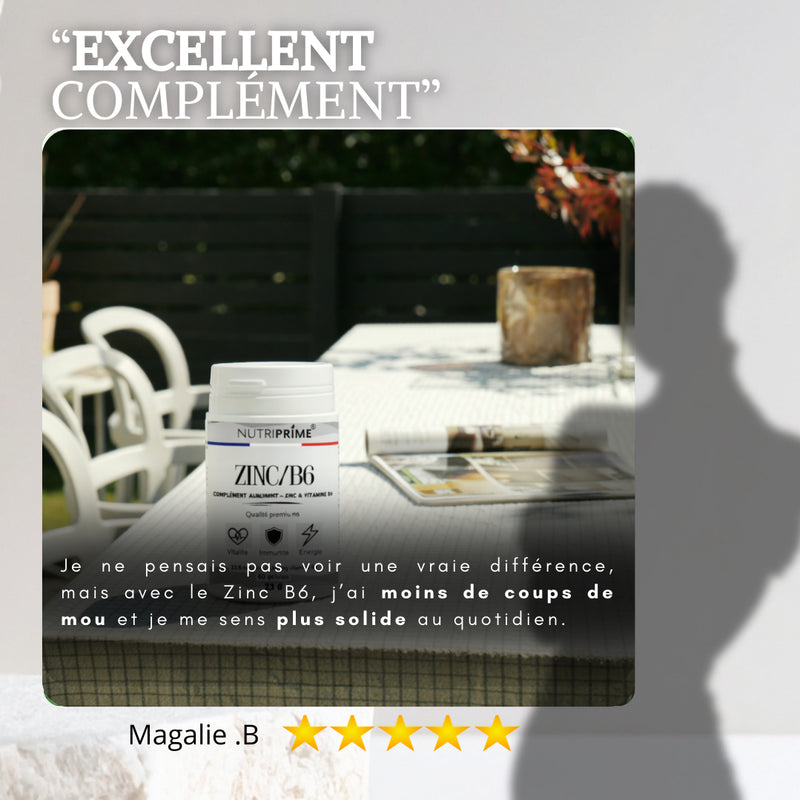 Zinc/B6 - IMMUNITÉ/BIEN-ÊTRE