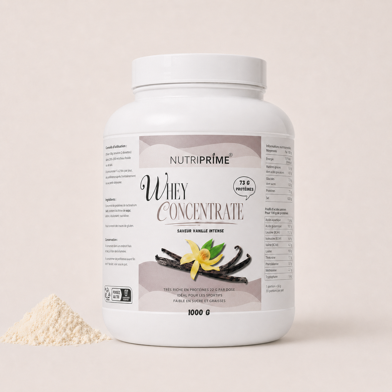 Whey Concentrate 1kg
